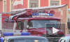 В Петродворце горящее административное здание тушили 45 человек