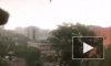 Момент падения башенного крана на жилые дома в Перми попал на видео