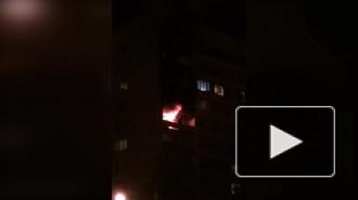Ночью на Большой Пороховской улице тушили трехкомнатную квартиру