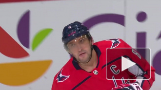 Овечкин забросил 699-ю шайбу в НХЛ и прервал безголевую серию