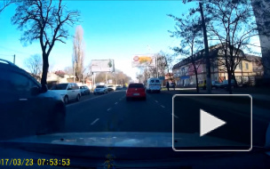 Поймал пешехода Одесса.