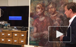 На картине Петрова-Водкина нашли портрет Пушкина