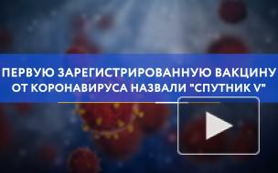 Первую зарегистрированную вакцину от коронавируса назвали "Спутник V"