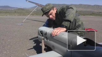 Миротворцы РФ мониторят ситуацию в Карабахе с помощью БПЛА "Орлан-10"