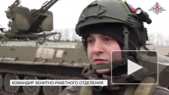 Минобороны показало кадры боевой работы зенитно-артиллерийской установки ЗУ-23