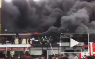 Пожар в Казани: в полыхающем ТК "Адмирал" из-за электропроводки погибли четыре человека, видео трагедии шокирует