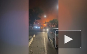 На складе в Ташкенте произошел сильный взрыв
