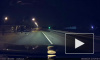 Ночью на Пулковском шоссе перевернулся грузовик с песком, водитель в реанимации