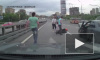В Москве задержан водитель, впечатавший байкера в отбойник