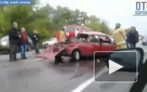Появилось видео с места ДТП в Воронеже, где погиб грудной ребенок