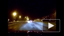 Очевидец снял падающий метеорит над Омском
