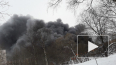 В Петербурге устранили пожар в автосервисе