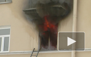 В Петербурге вновь горело общежитие на Стачек