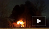В Приморском районе загорелся двухэтажный дом