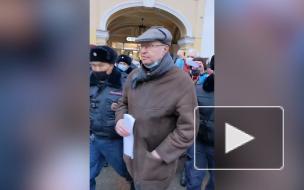 Политолога Валерия Соловья оставят в полиции еще на одну ночь
