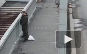 Нетрезвые петербуржцы справили нужду и обокрали девушку на мосту Александра Невского