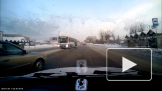 Железные нервы Челябинского пешехода возмутили очевидцев(видео)