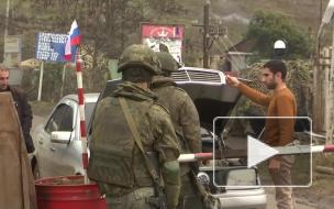 Российские миротворцы досматривают весь транспорт в Лачинском коридоре
