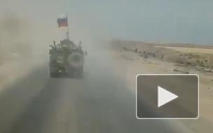 Российские военные в Сирии перебросили боевую технику через Евфрат