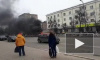 В Сергиевом Посаде сгорел грузовик: появилось видео