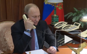 Президенты РФ и Украины провели телефонный разговор