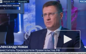 Новак заявил о глобальной трансформации газовой отрасли России