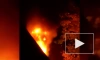 Появилось видео с криками зовущих о помощи при пожаре на юге Москвы