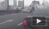 Очевидец снял на видео массовую аварию на КАД у Мурманского шоссе