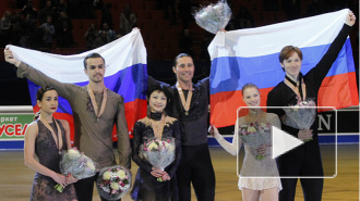 Петербург встретил фигуристов-чемпионов, обскакавших москвичей