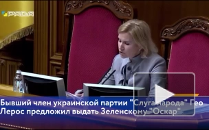 Украинский депутат предложил дать Зеленскому "Оскар" за инсценировку покушения на убийство Шефира