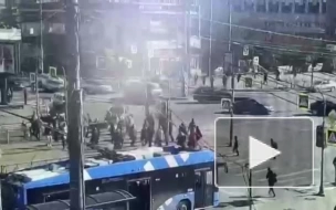 В "Горэлектротрансе" прокомментировали ДТП с "умным" трамваем на Наличной улице