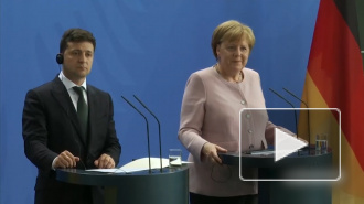 Зеленский и Меркель рассказали об условиях снятия санкций с России