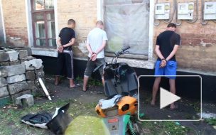 Появилось видео задержания группы несовершеннолетних диверсантов в ДНР