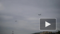 Военная авиация второй день не дает покоя горожанам: видео