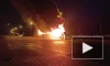 Два автобуса сгорели на КАД