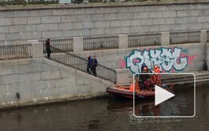 На Обводном возле Борового моста выловили труп мужчины