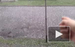 Град в Новокузнецке 18.06.2014: видео стихии и ее последствий гуляют по Сети