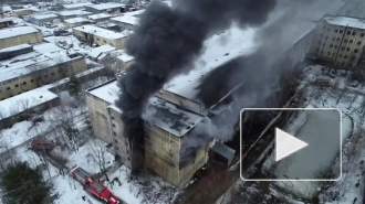 В Химках потушили крупный пожар