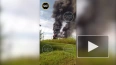 В Макеевке в ДНР после взрыва загорелась нефтебаза