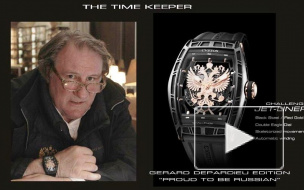 Депардье рекламирует дорогущие швейцарские часы "Горжусь быть русским"