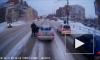 В Вологде водитель получил удар сзади, после попыток проучить автобус