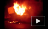 Сгорел автобус на Шлиссельбургском проспекте