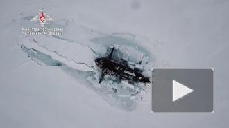 Три российские подлодки совершили синхронное всплытие в водах Арктики