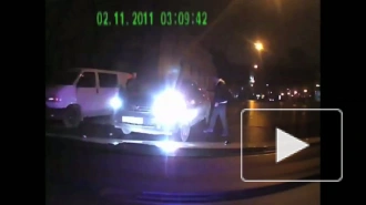 Задержание нетрезвого Ионова сняли на видео инспекторы ГИБДД