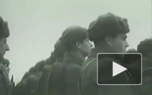 В Москве прошел марш в память о военном параде 1941 года