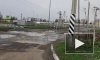 На Киевском шоссе размыло подъезды к двум заправкам 