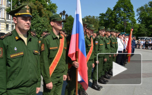 Видео: на площади Выборгских полков прошел митинг ко дню 75-ой годовщины освобождения Выборга