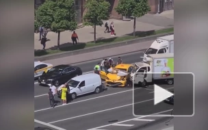 В Москве произошло массовое ДТП