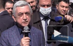 Экс-президент Армении Саргсян пообещал остаться в политике