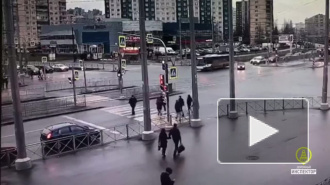 Появилось видео наезда на пенсионерку на проспекте Наставников